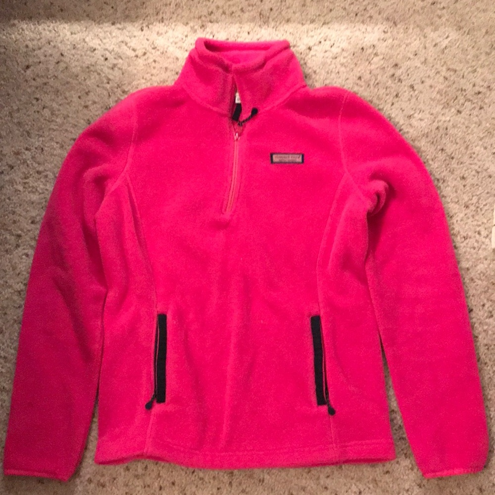 EUC Vineyard Vines Size Small Quarter Zip Fleece